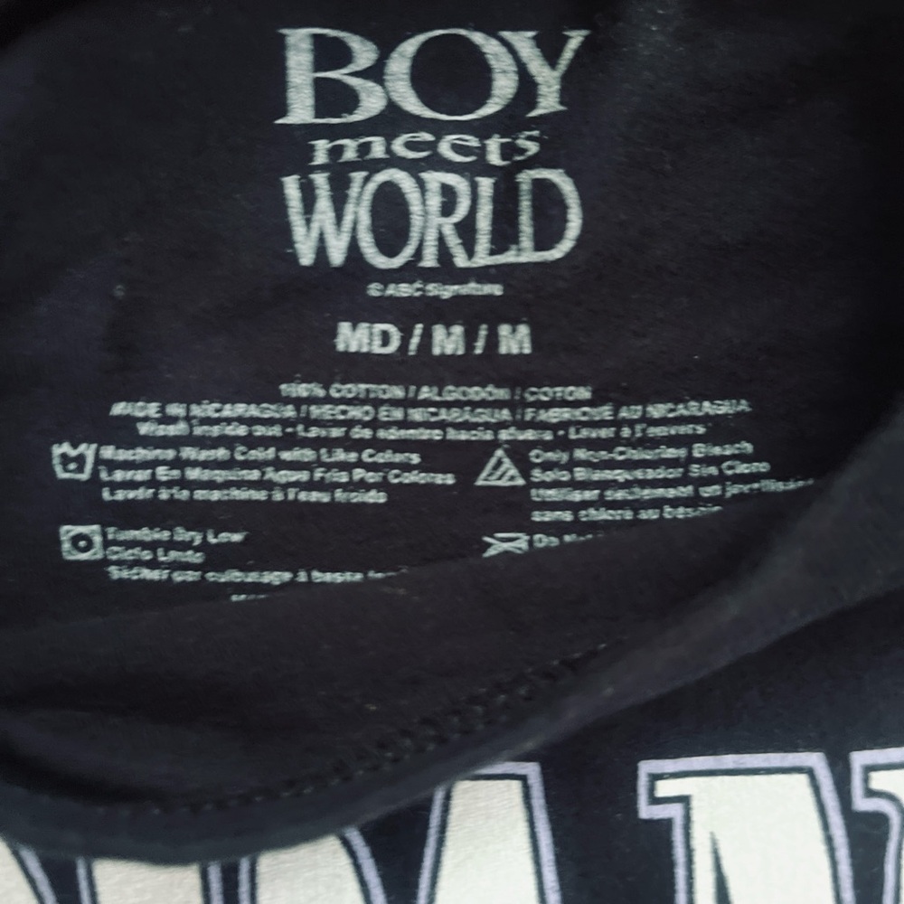 Topanga Lawrence Black Graphic Tee - Picture 3 of 3